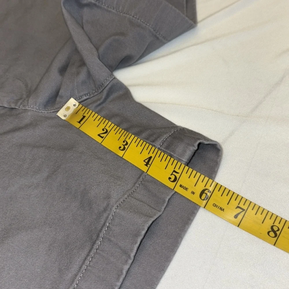 J. Crew shirts chino flat front 4 pockets button/zip close high rise Size 28